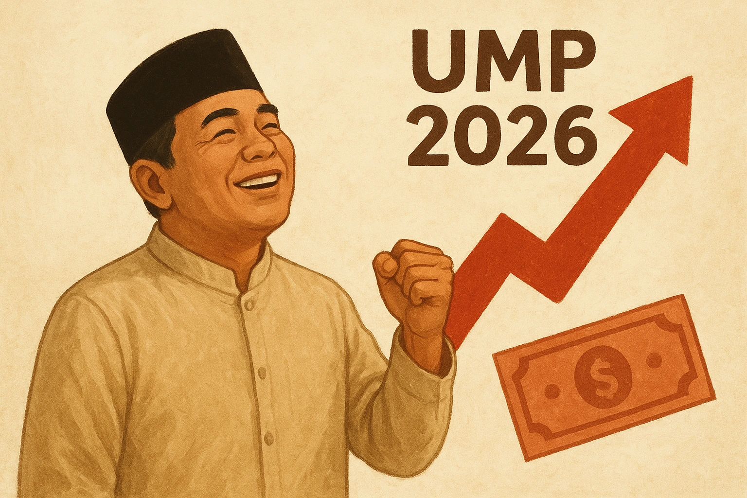 Ilustrasi UMP 2026