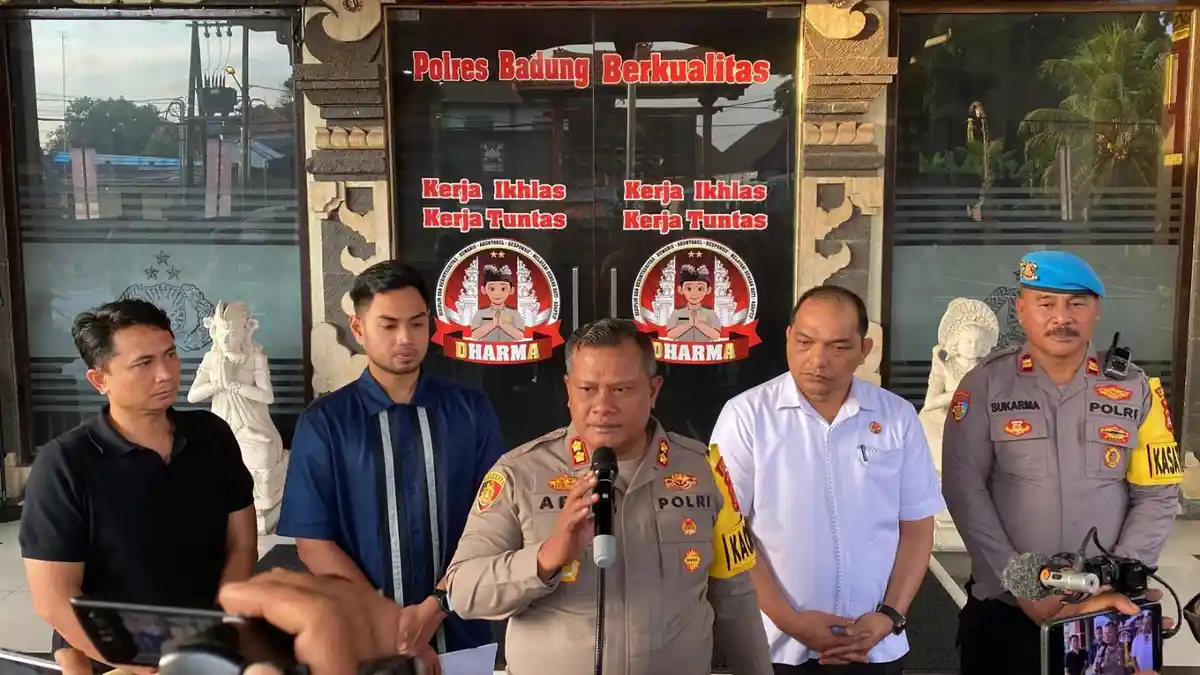 Polres Badung Konferensi Pers