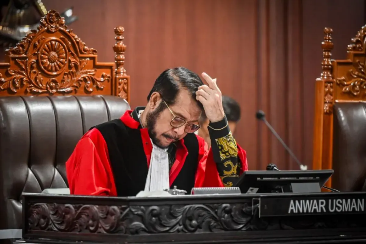 Hakim Konstitusi Mahkamah Konstitusi Anwar Usman