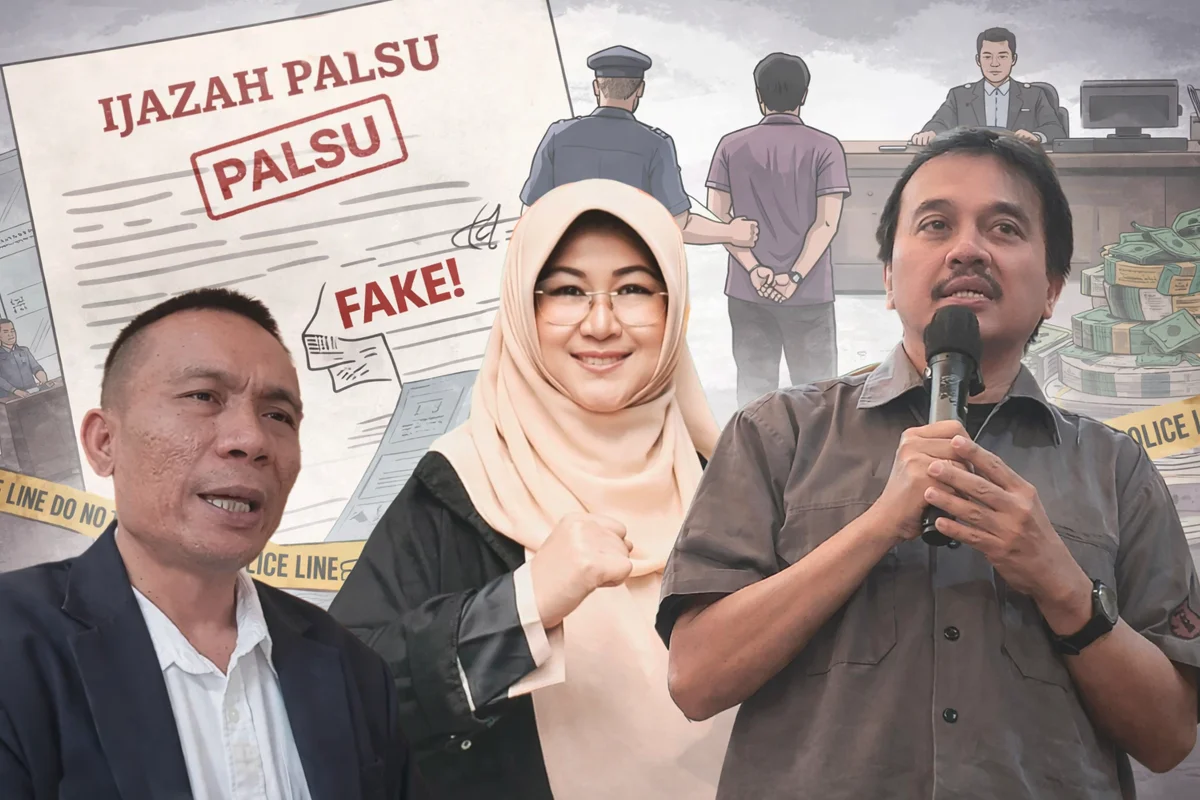 Roy Suryo Cs dalam kasus ijazah jokowi