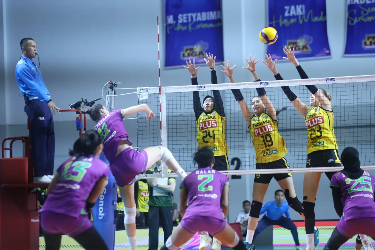 Gresik Phonska Plus Tumbangkan Jakarta Pertamina Enduro