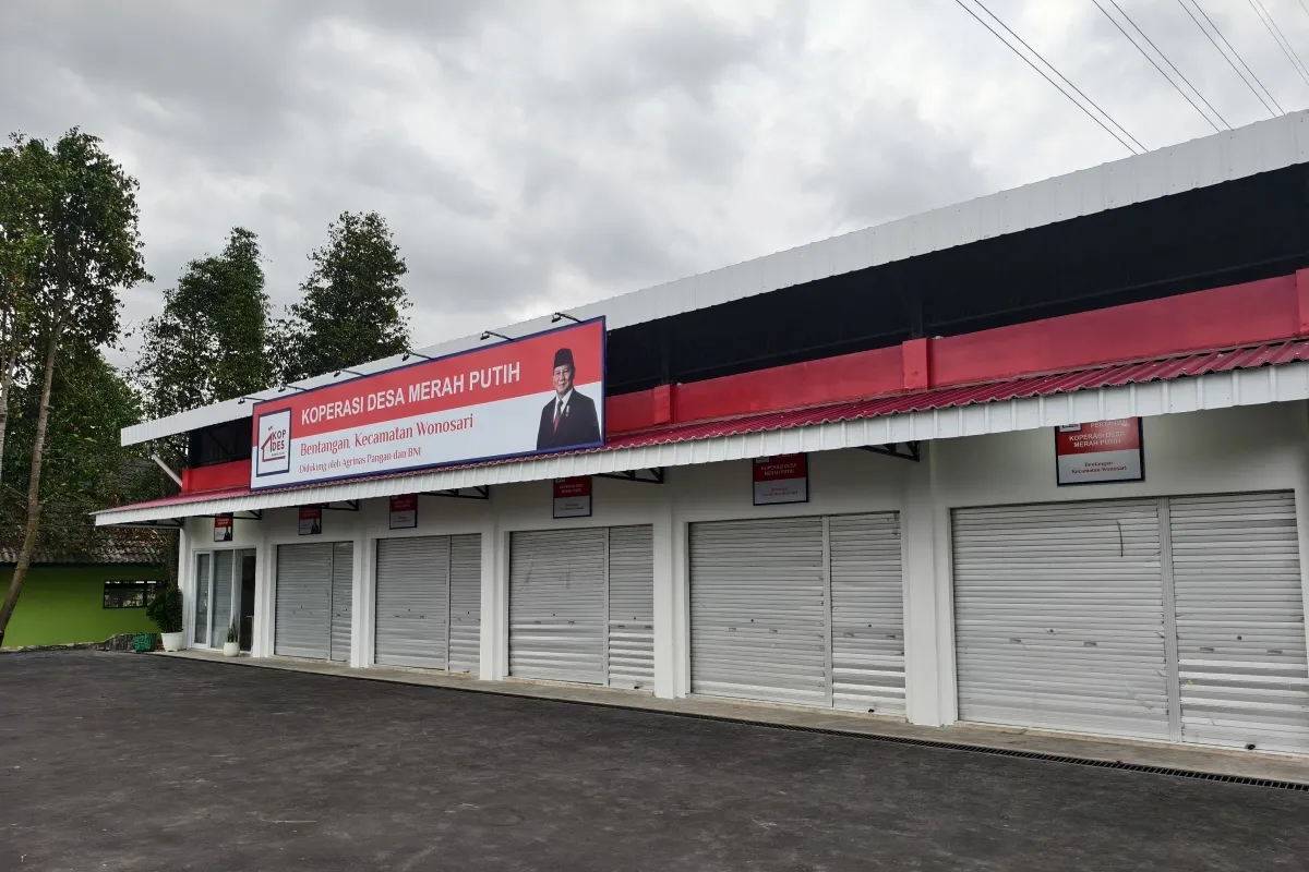 Ilustrasi Kopdes Merah Putih