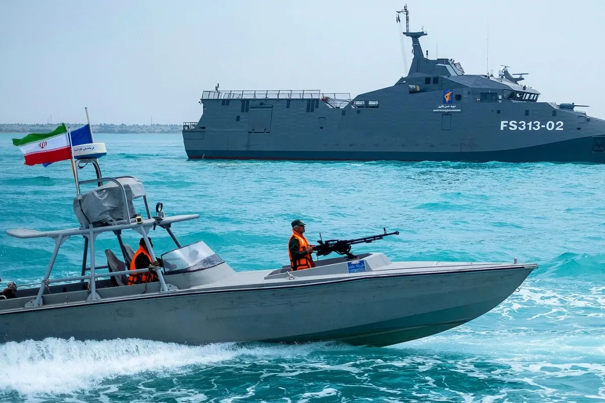Pasukan Iran di Selat Hormuz