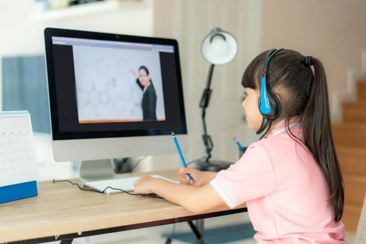 Ilustrasi Belajar Daring