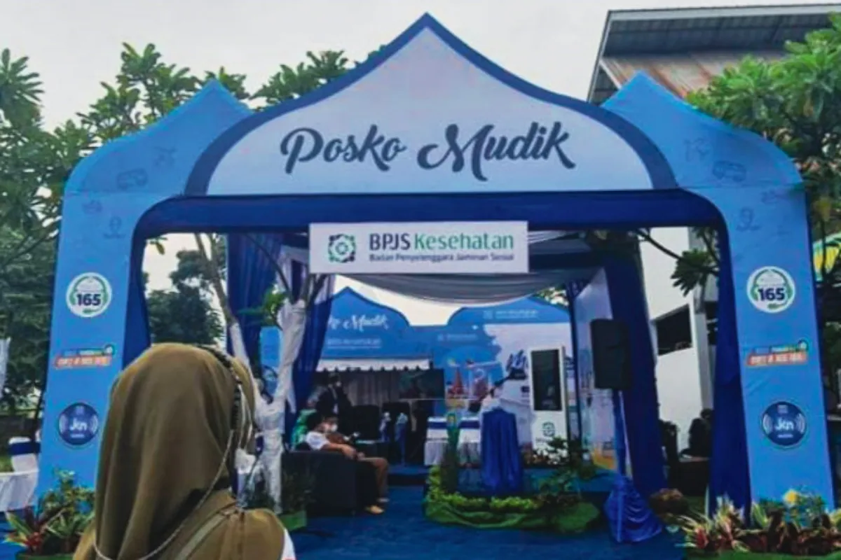 Ilustrasi Posko Mudik