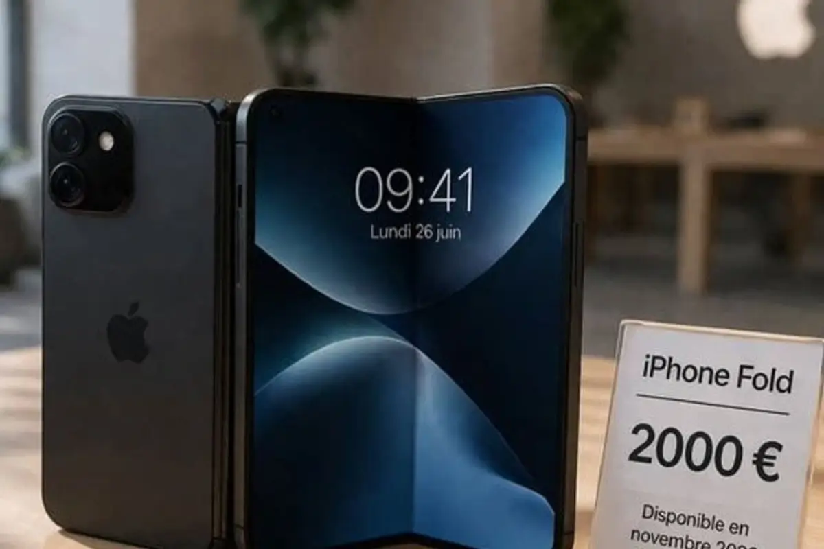 iPhone Fold - Beri tanda