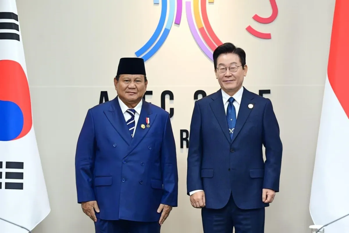 Presiden Prabowo bertemu Presiden Korea Selatan