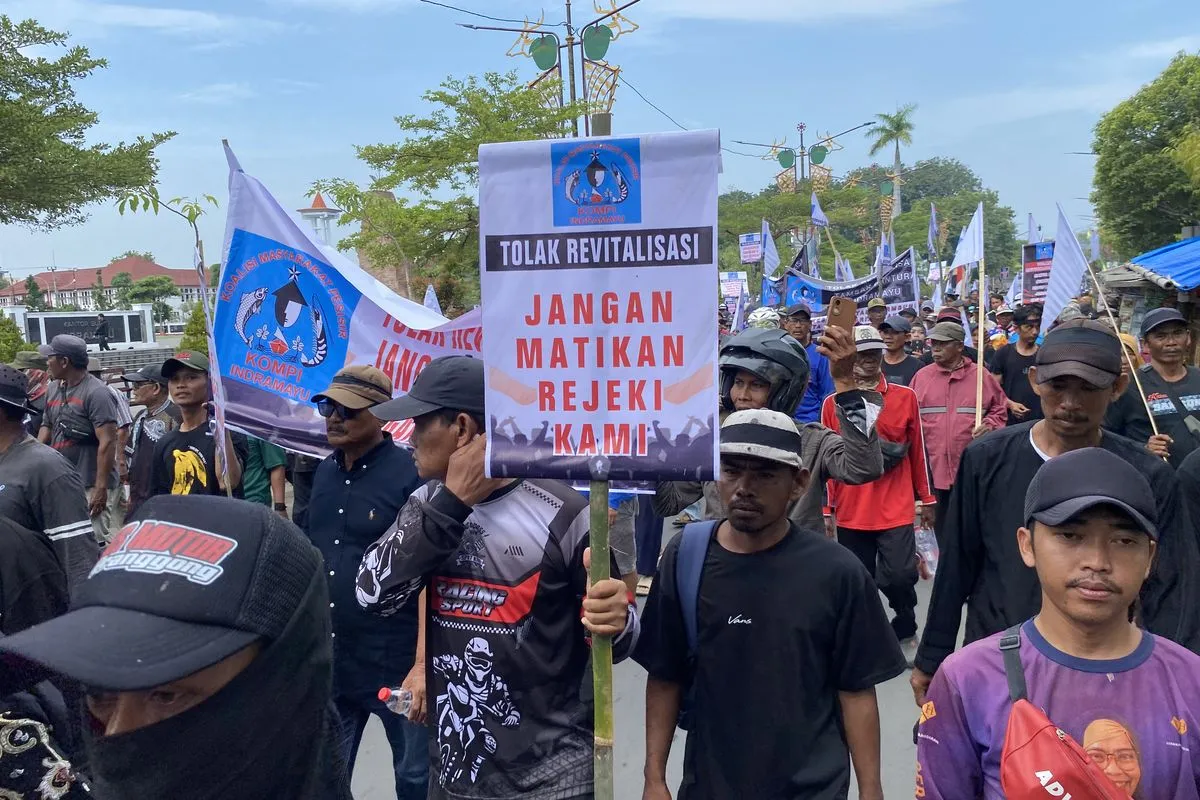 Demo Tambak Indramayu