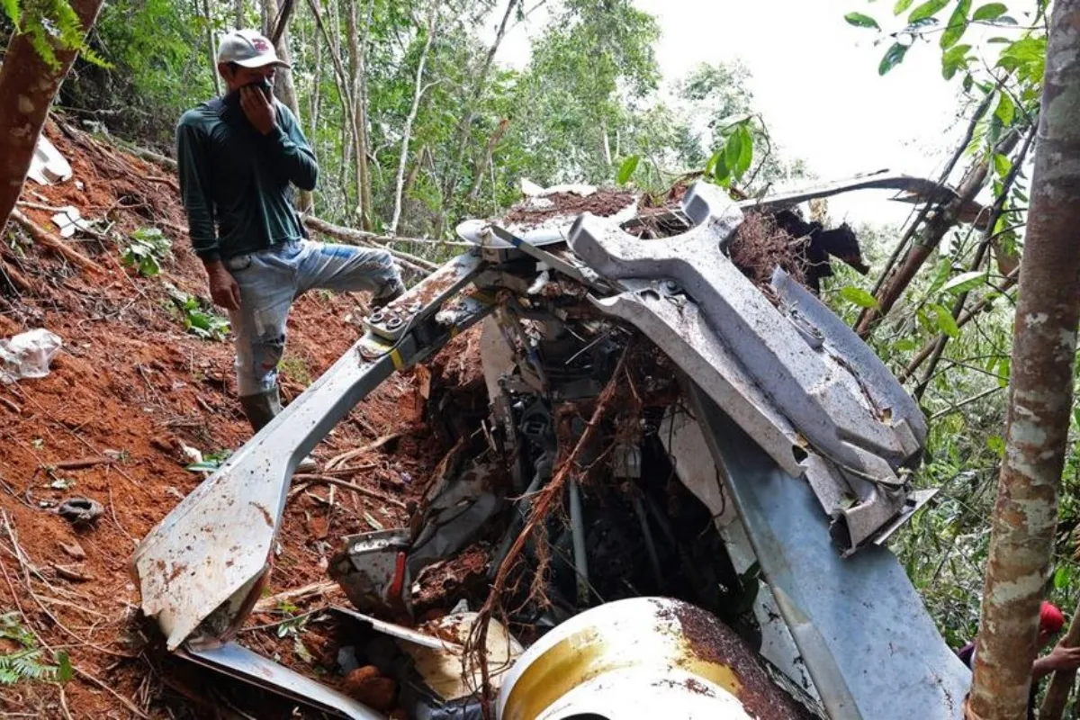 Kecelakaan Helicopter Kalbar