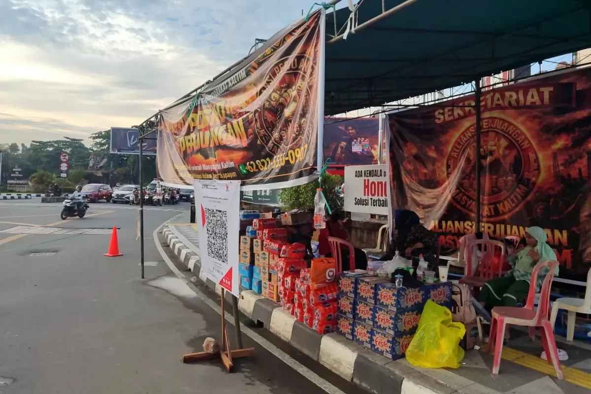 Logistik Demo 21 April Kaltim