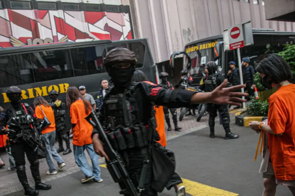 Para WNA Tersangka Judol Hayam Wuruk