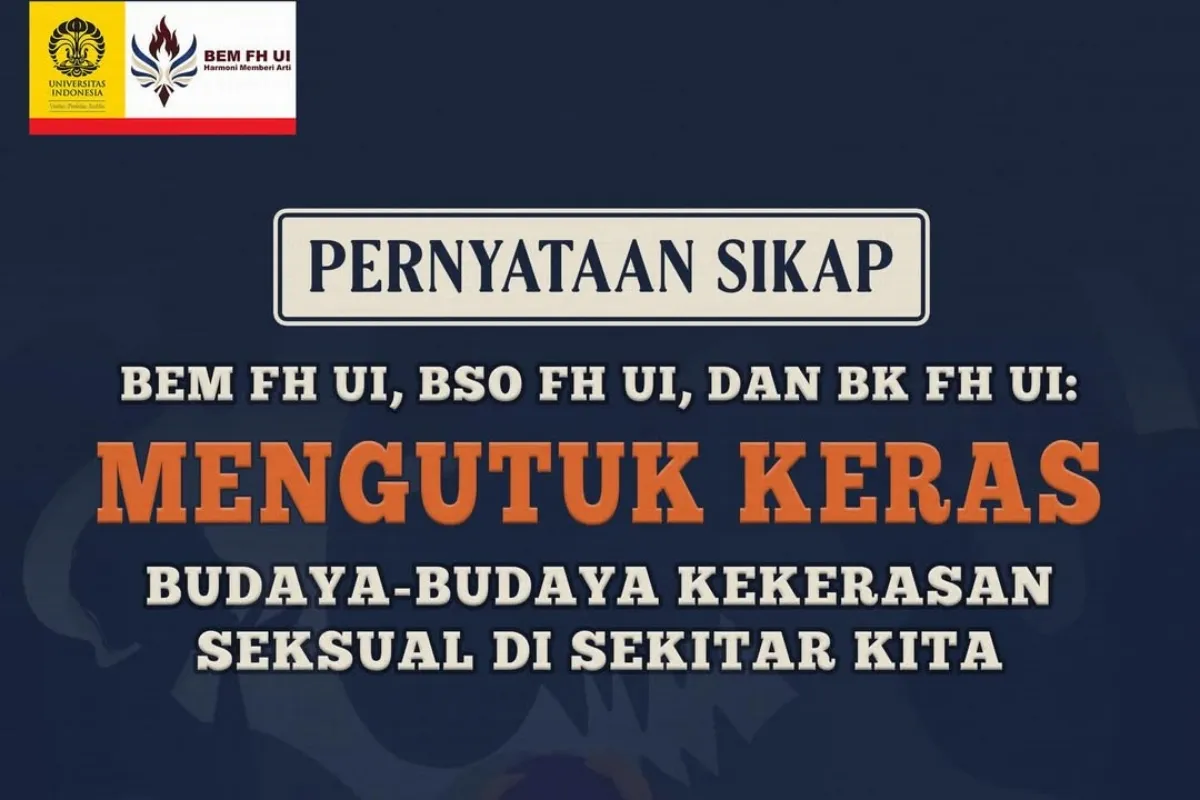 Pernyataan BEM FH UI